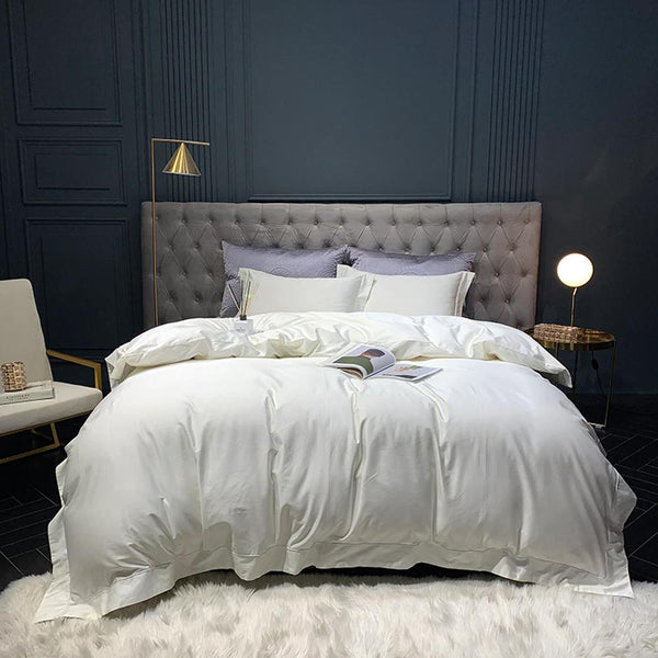 Casey Premium 1000 Thread Count Duvet Cover & Sheet Set (Egyptian Cotton)