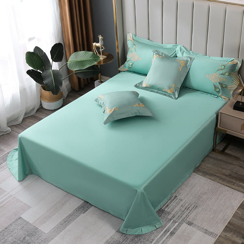 Luxury Peacock Duvet Cover Set(Egyptian Cotton)