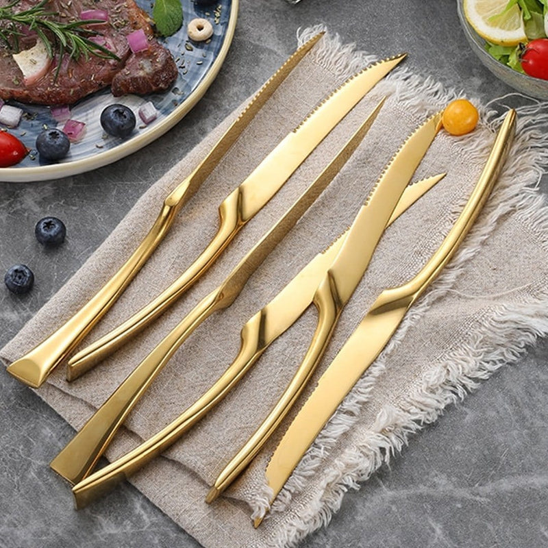 Prime Quality Black Flatware Set