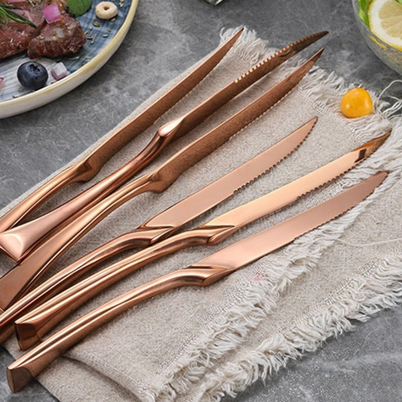 Prime Quality Black Flatware Set
