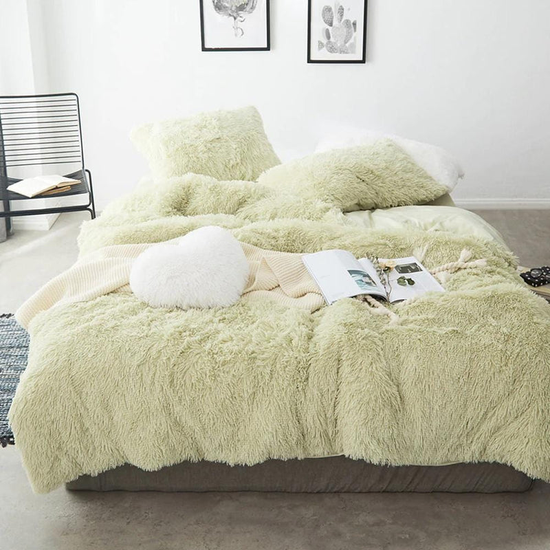 Luxury Plush Duvet Cover & Bed Sheet Set