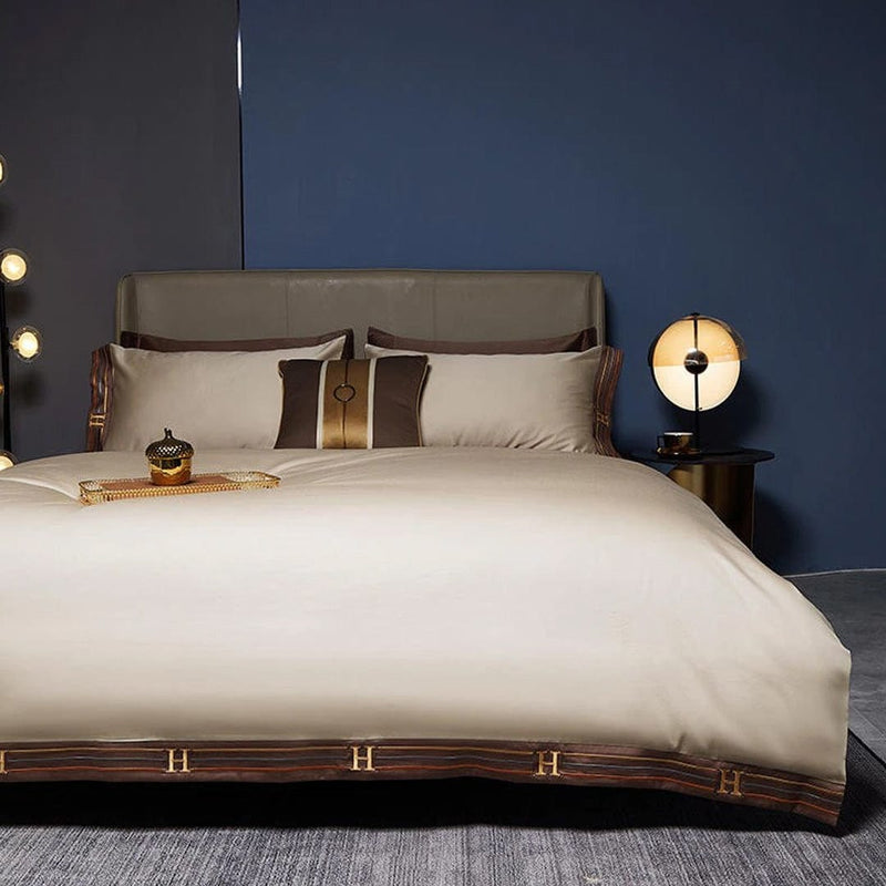 Dania Luxury Egyptian Duvet Cover & Sheet Set