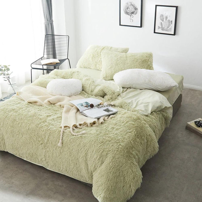 Luxury Plush Duvet Cover & Bed Sheet Set