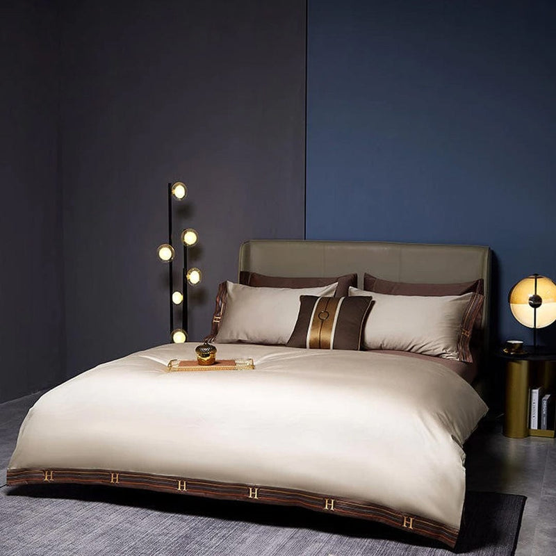 Dania Luxury Egyptian Duvet Cover & Sheet Set