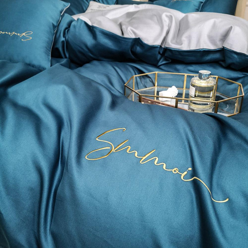 Pure Cotton Duvet Cover & Sheet Set