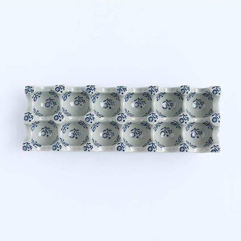 Japanese Ceramic Egg Tray