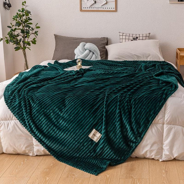 Warm Velvet Throw Blanket