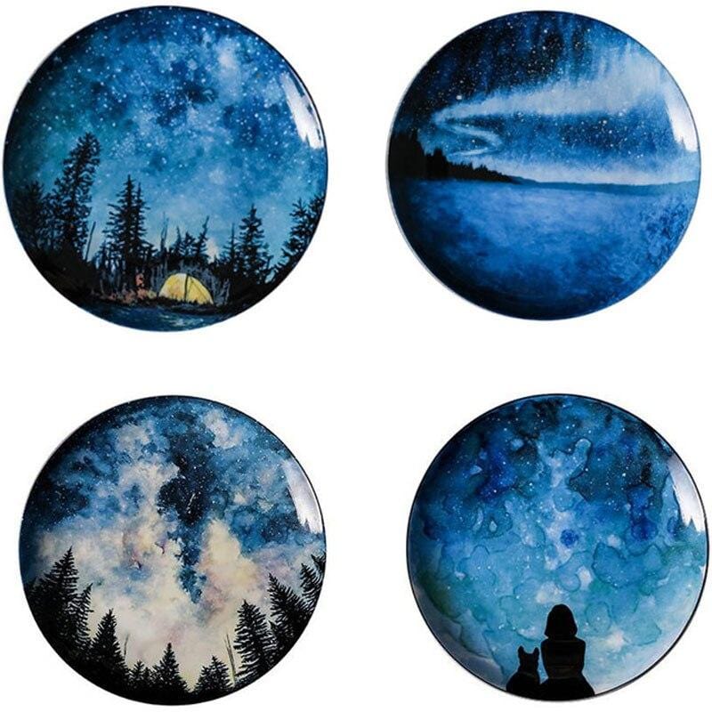 Night Dessert Plates