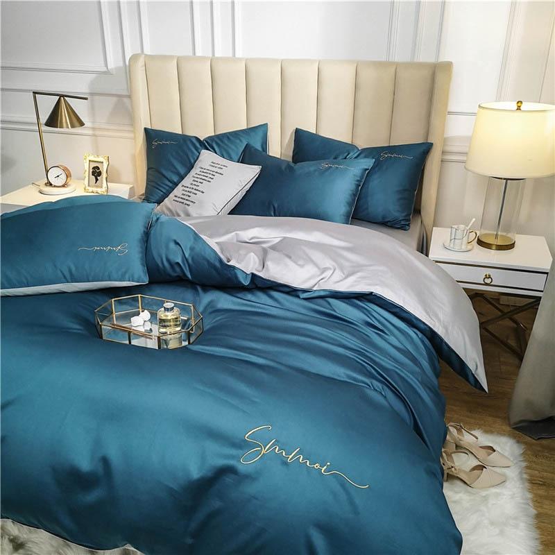 Pure Cotton Duvet Cover & Sheet Set