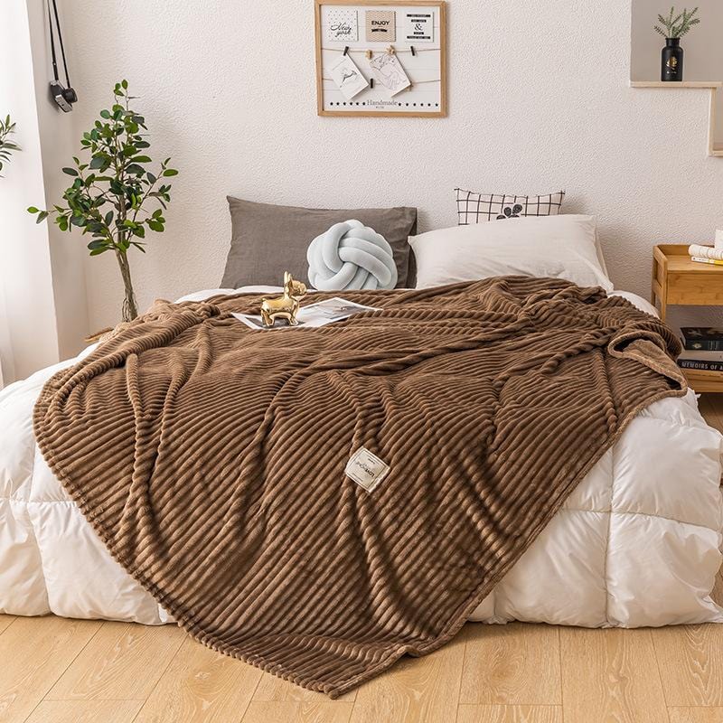 Warm Velvet Throw Blanket