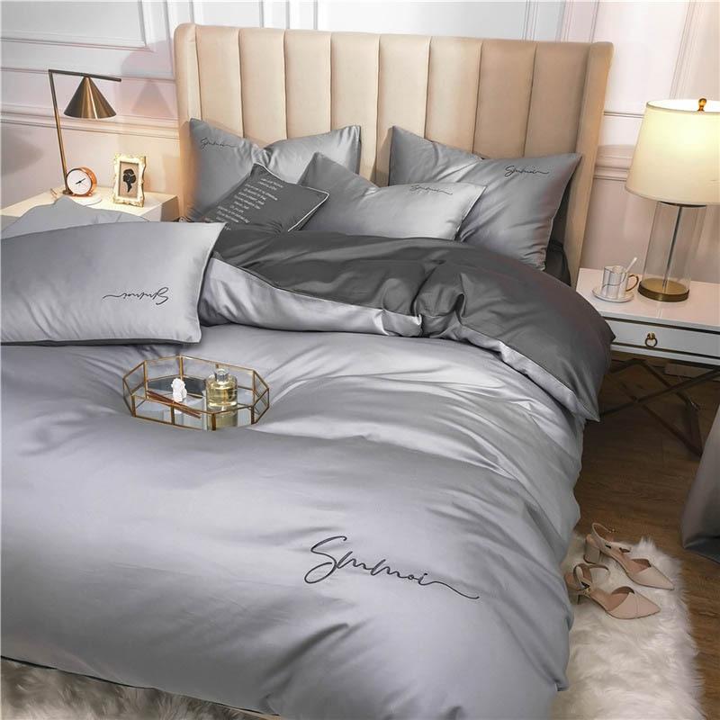 Pure Cotton Duvet Cover & Sheet Set