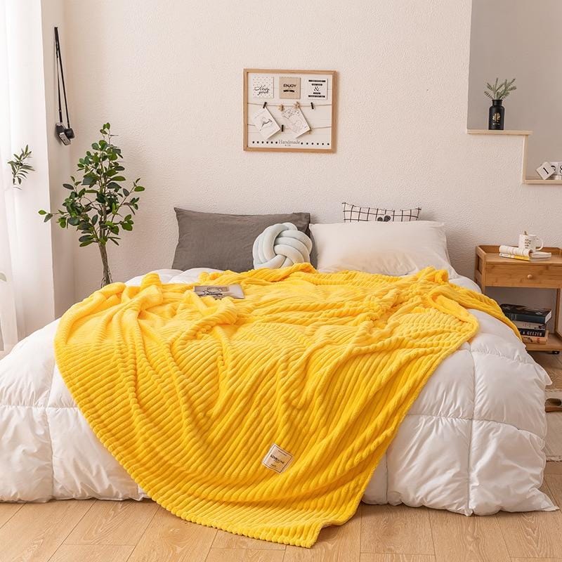 Warm Velvet Throw Blanket