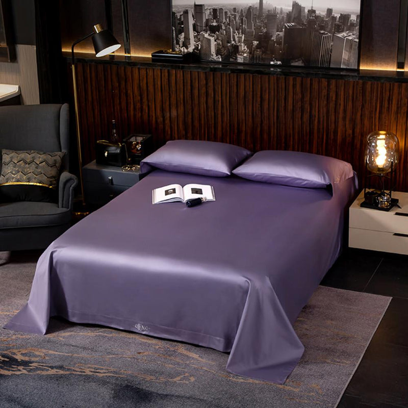 Egyptian White Duvet Cover & Sheet Set