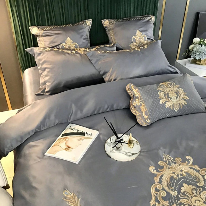 Luxury Royal Gold Duvet Cover Set