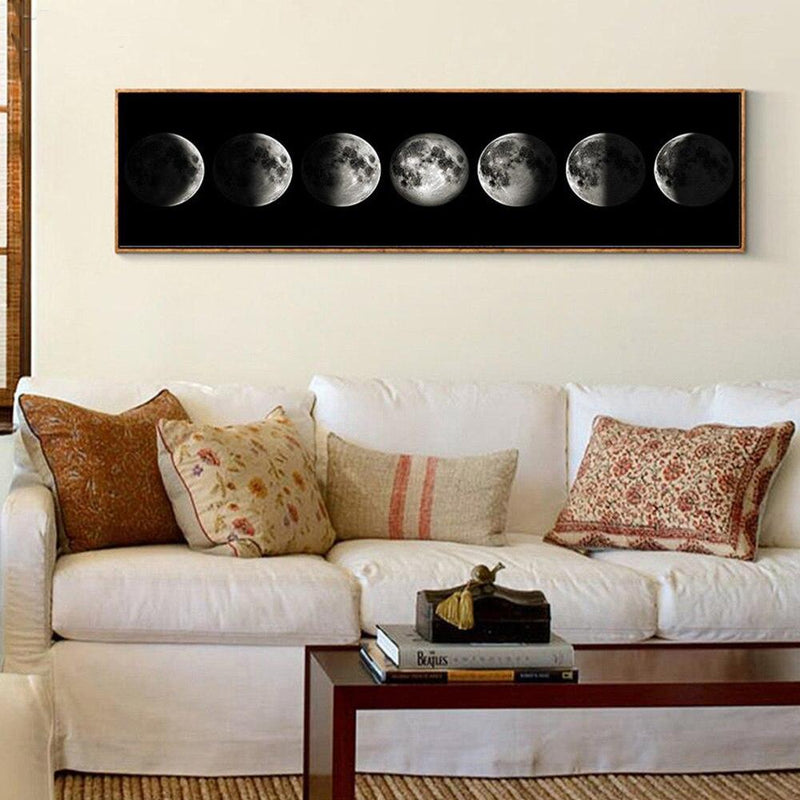 Eclipse of The Moon Canvas Art
