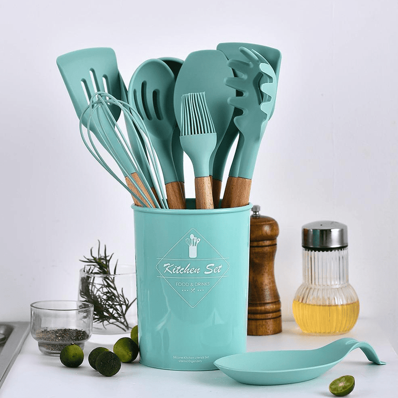 Silicone Cooking Utensils Set