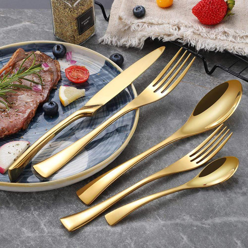 Prime Quality Black Flatware Set