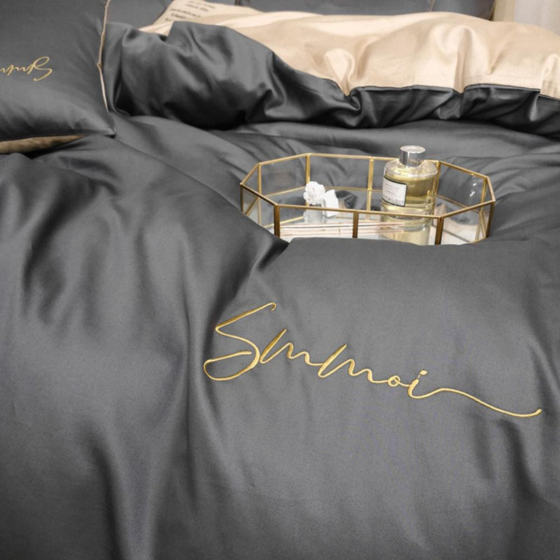 Pure Cotton Duvet Cover & Sheet Set