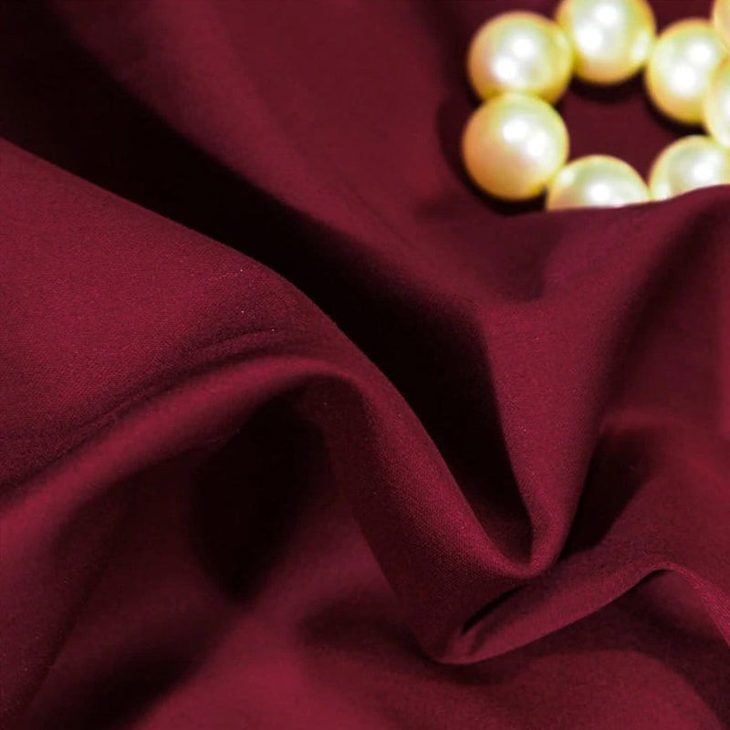Merlot Luxury Embroidered Duvet Cover Set