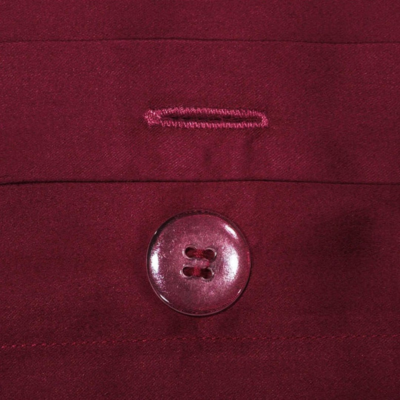 Merlot Luxury Embroidered Duvet Cover Set