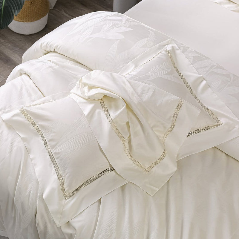 Luxury Vintage Jacquard Duvet Cover & Sheet Set (Egyptian Cotton)