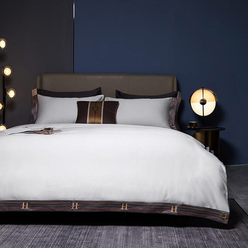Dania Luxury Egyptian Duvet Cover & Sheet Set