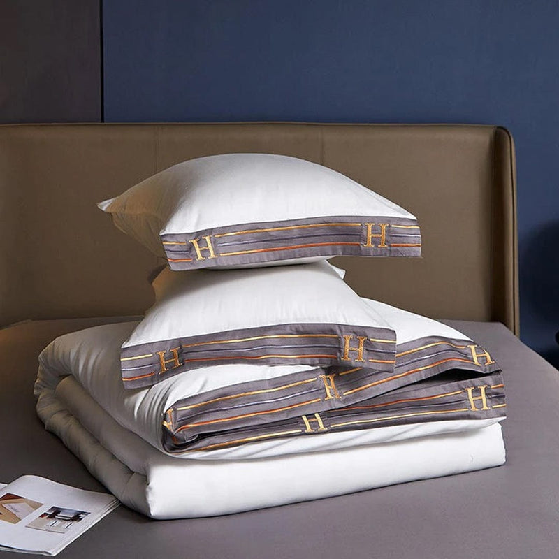 Dania Luxury Egyptian Duvet Cover & Sheet Set
