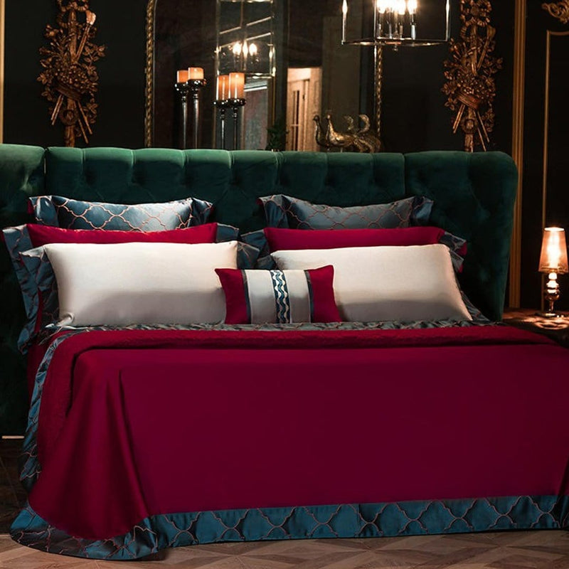 Vermilion Luxury Duvet Cover Set