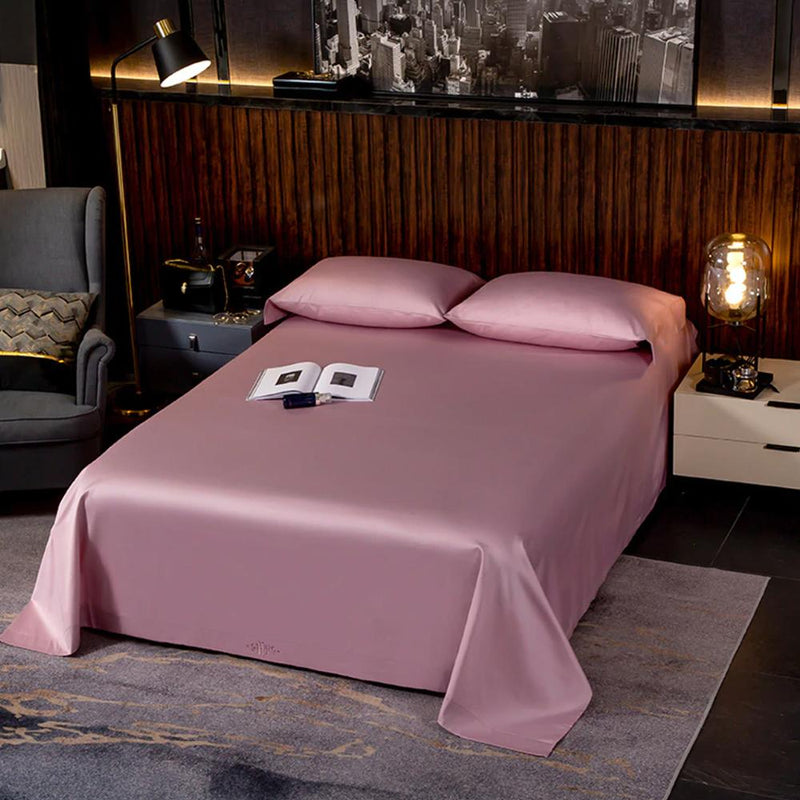 Egyptian White Duvet Cover & Sheet Set