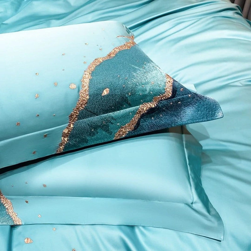 Marine Luxury Duvet Cover Set (Egyptian Cotton)