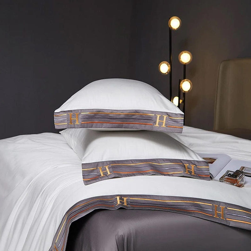 Dania Luxury Egyptian Duvet Cover & Sheet Set