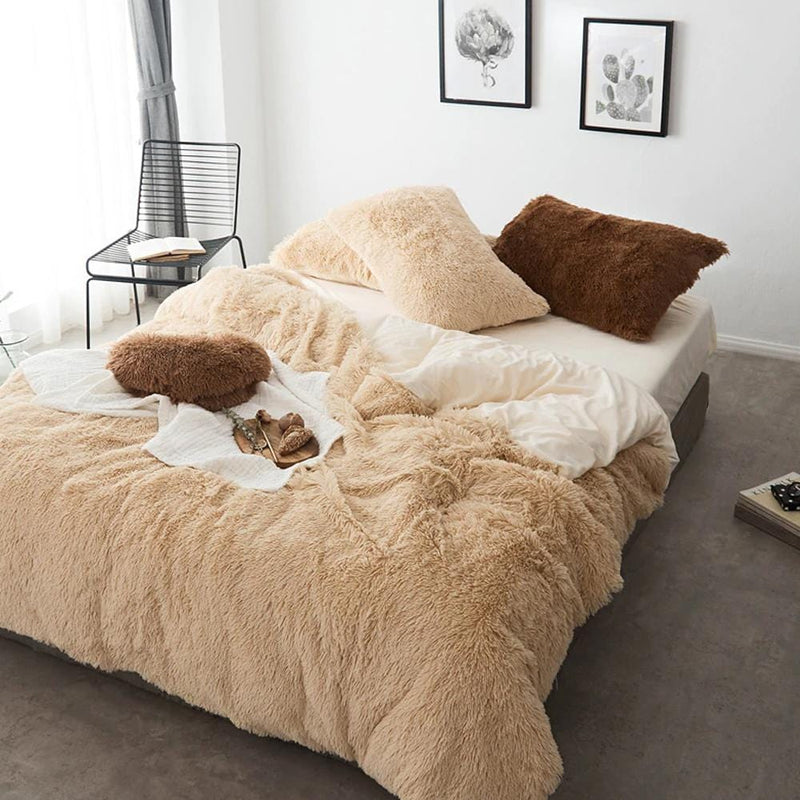 Luxury Plush Duvet Cover & Bed Sheet Set