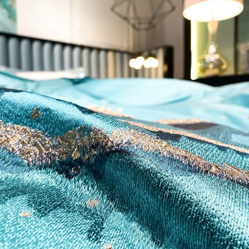 Marine Luxury Duvet Cover Set (Egyptian Cotton)
