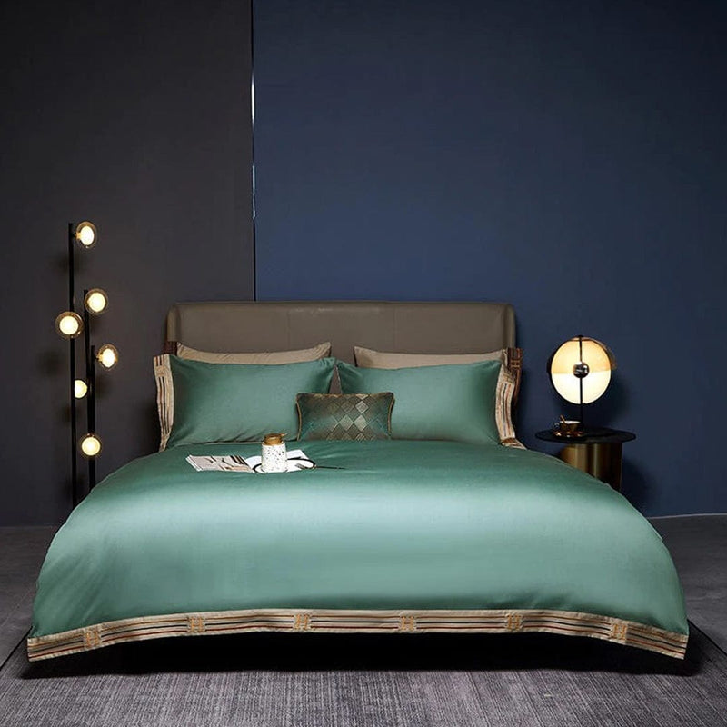 Dania Luxury Egyptian Duvet Cover & Sheet Set