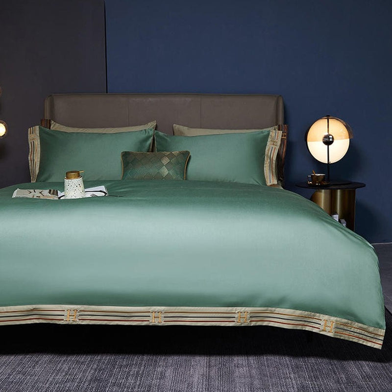 Dania Luxury Egyptian Duvet Cover & Sheet Set