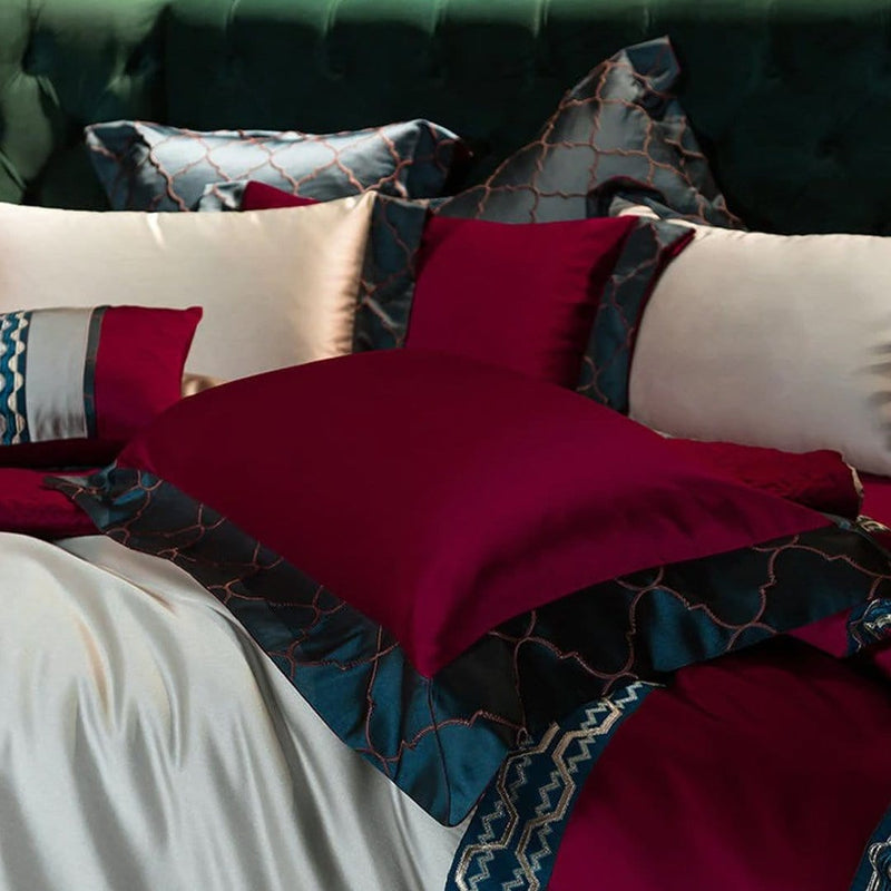 Vermilion Luxury Duvet Cover Set