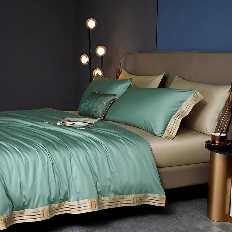 Dania Luxury Egyptian Duvet Cover & Sheet Set