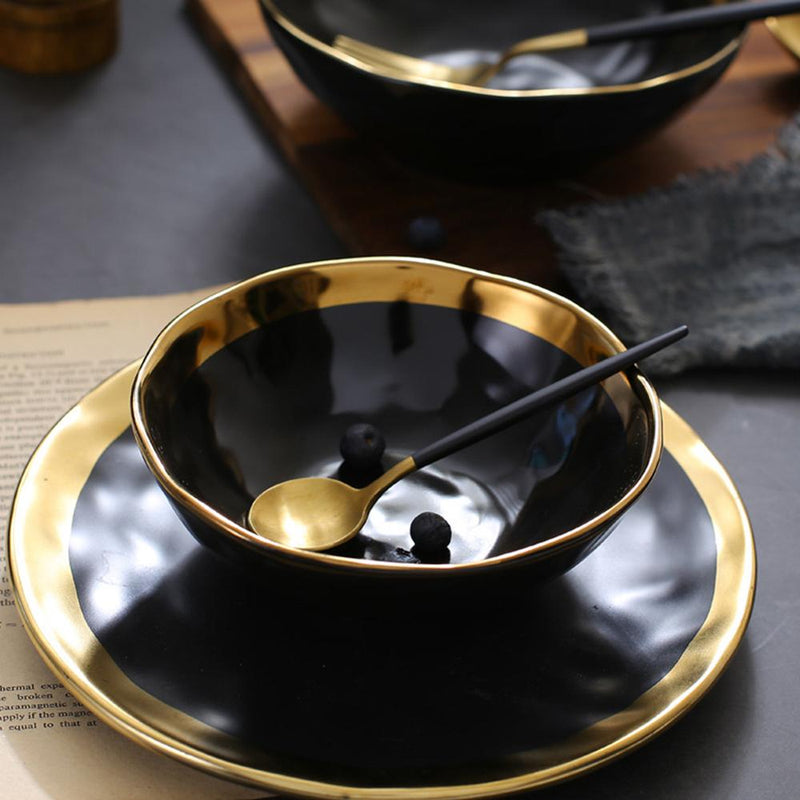 Black & White Ceramic Bowl