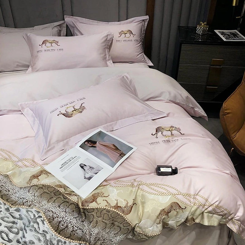 Aeron Marble Luxury Duvet Cover Set