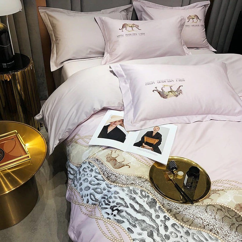 Aeron Marble Luxury Duvet Cover Set