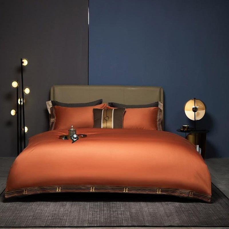 Dania Luxury Egyptian Duvet Cover & Sheet Set