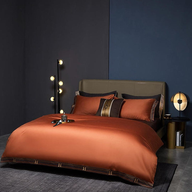 Dania Luxury Egyptian Duvet Cover & Sheet Set