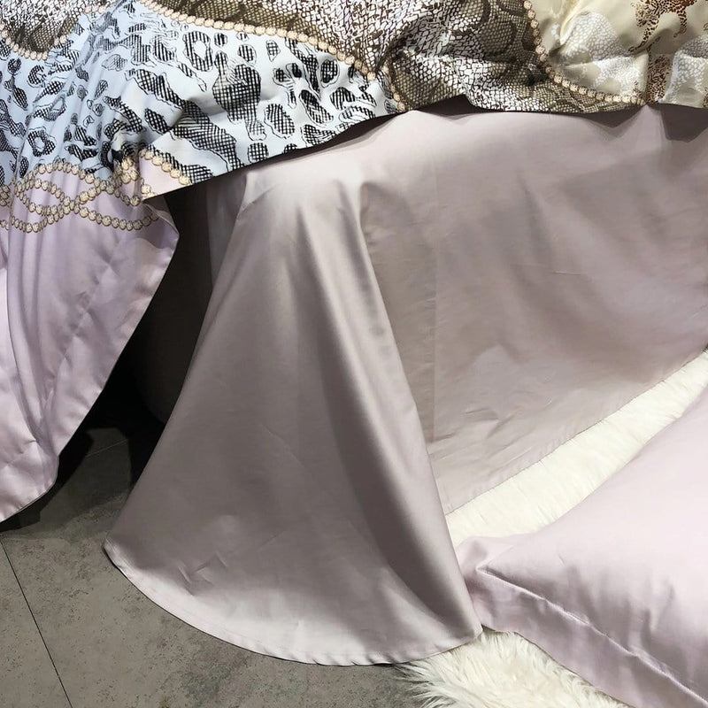 Aeron Marble Luxury Duvet Cover Set