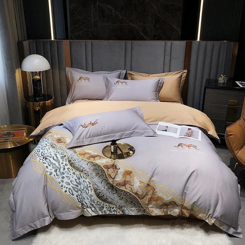 Ileria Marble Luxury Duvet Cover Set