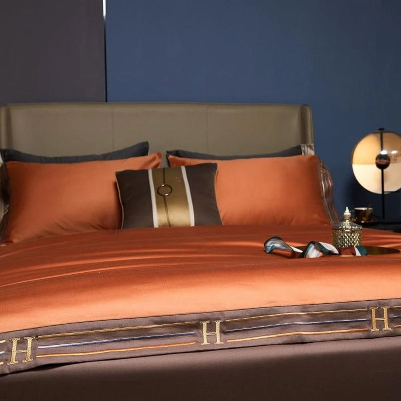 Dania Luxury Egyptian Duvet Cover & Sheet Set