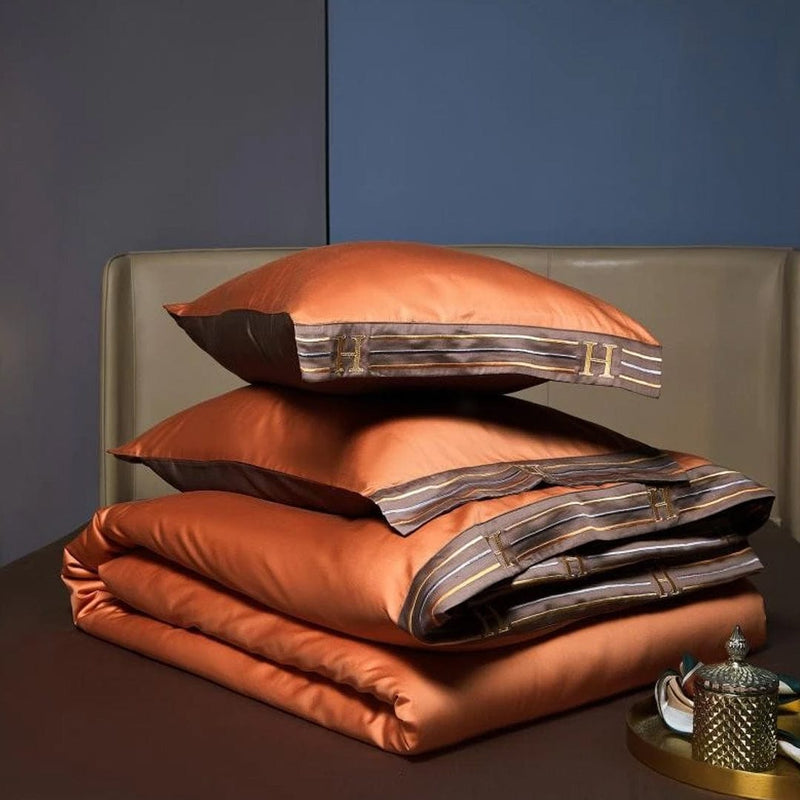 Dania Luxury Egyptian Duvet Cover & Sheet Set