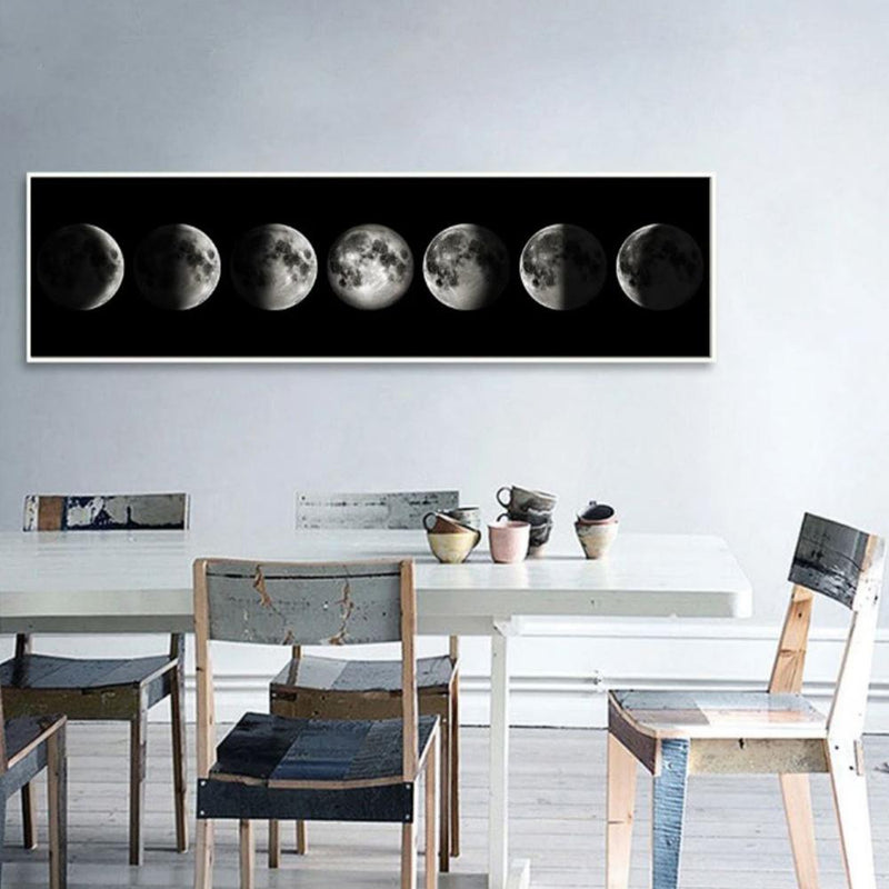 Eclipse of The Moon Canvas Art