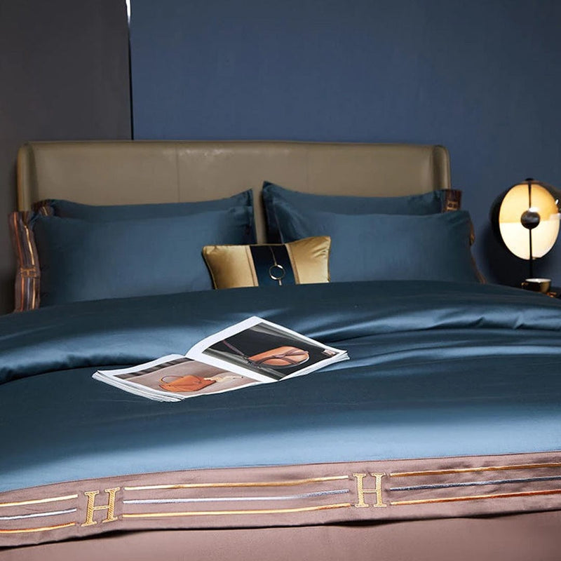 Dania Luxury Egyptian Duvet Cover & Sheet Set