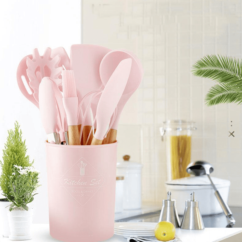 Silicone Cooking Utensils Set