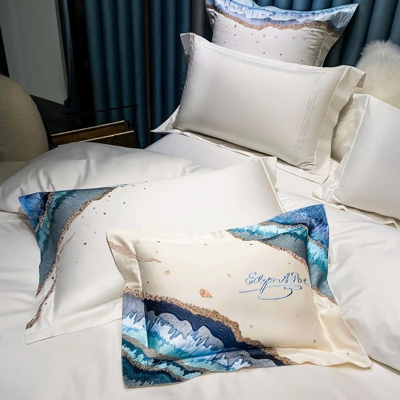 Marine Luxury Duvet Cover Set (Egyptian Cotton)